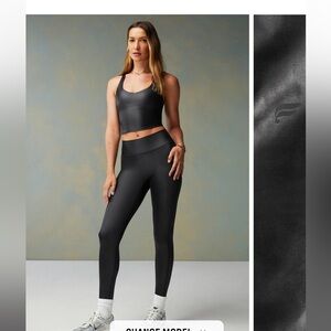 Fabletics Anywhere Motion365+ Shine High-Waisted Legging - lightly used sz small